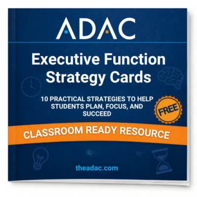 Executive Function Strategy Cards